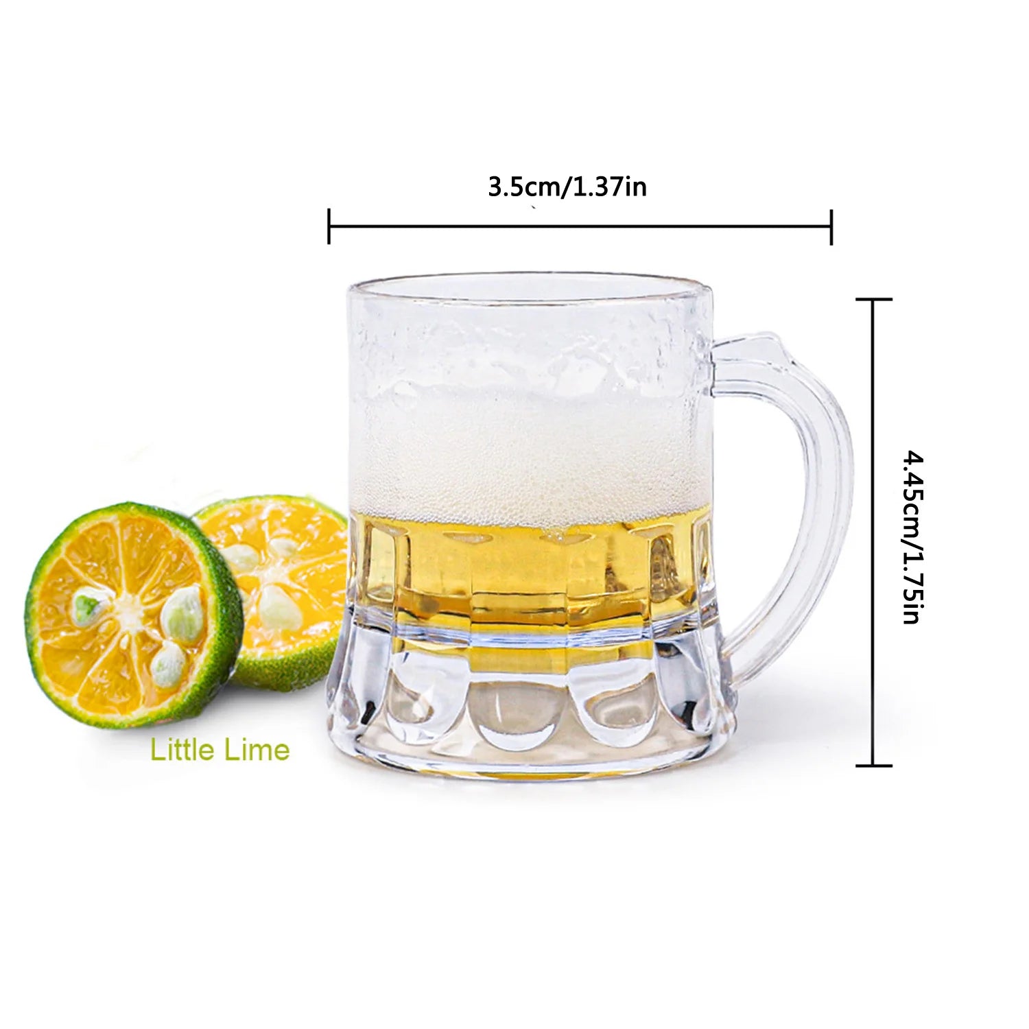 Mini Bierpullen & Shot Glazen – Set van 10 of 12 stuks