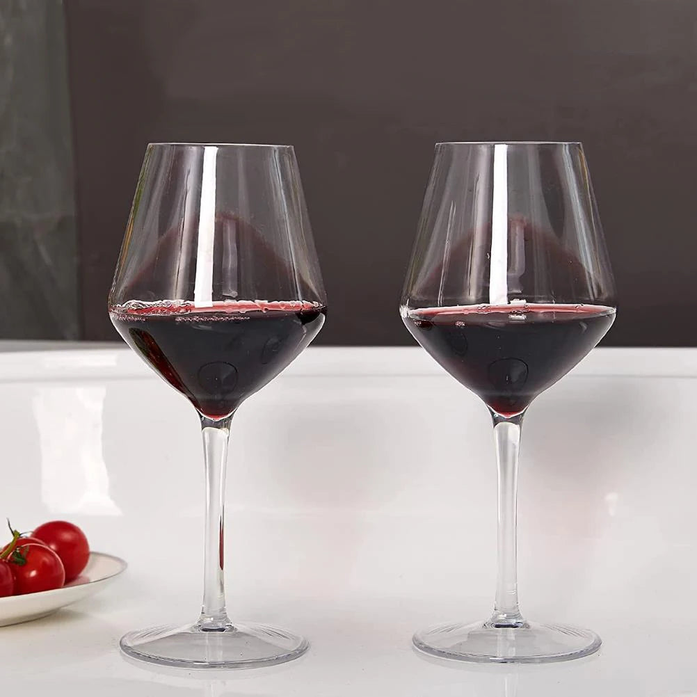 Onbreekbare Tritan Plastic Wijnglazen – Set van 2 of 4 stuks