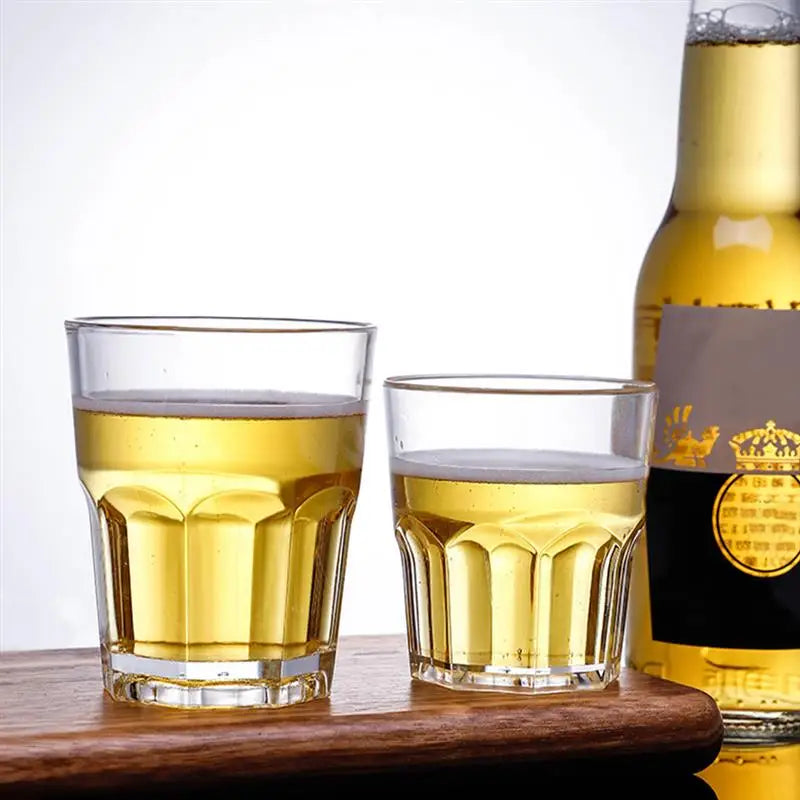 6 stuks heldere acryl wijnglazen – onbreekbare whiskeyglazen, shotglazen en cocktailbekers 35ml