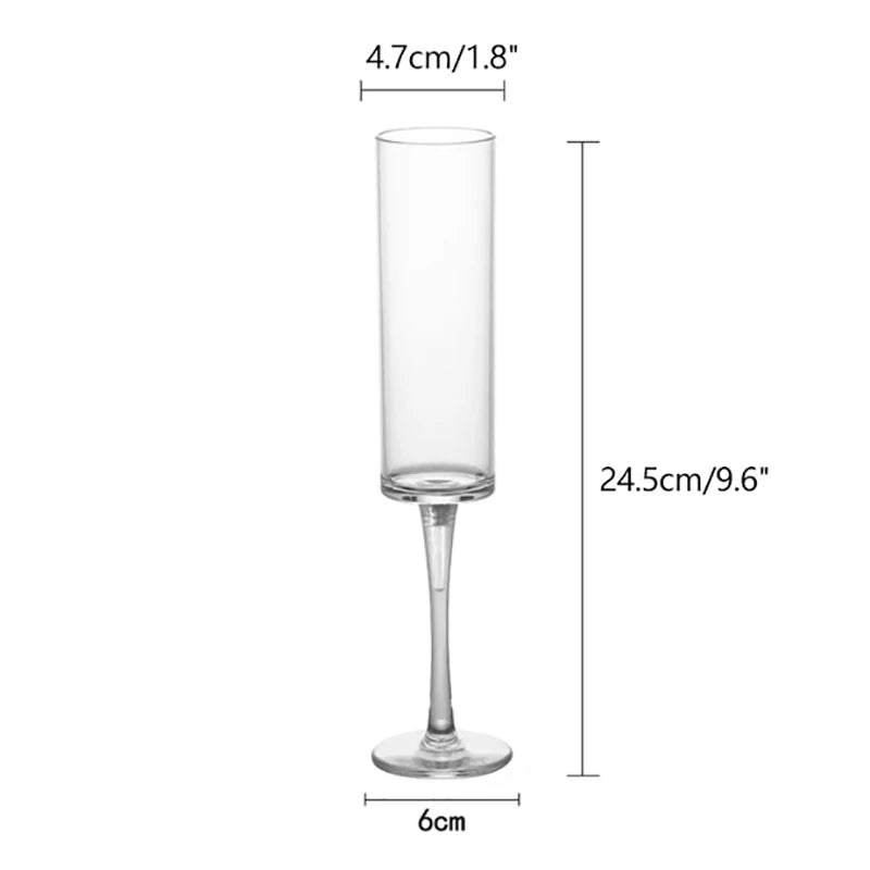 Onbreekbaar Plastic Champagneglas – Acryl Kelk voor Bruiloft & Feest