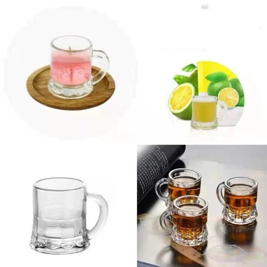 Mini Bierpullen & Shot Glazen – Set van 10 of 12 stuks