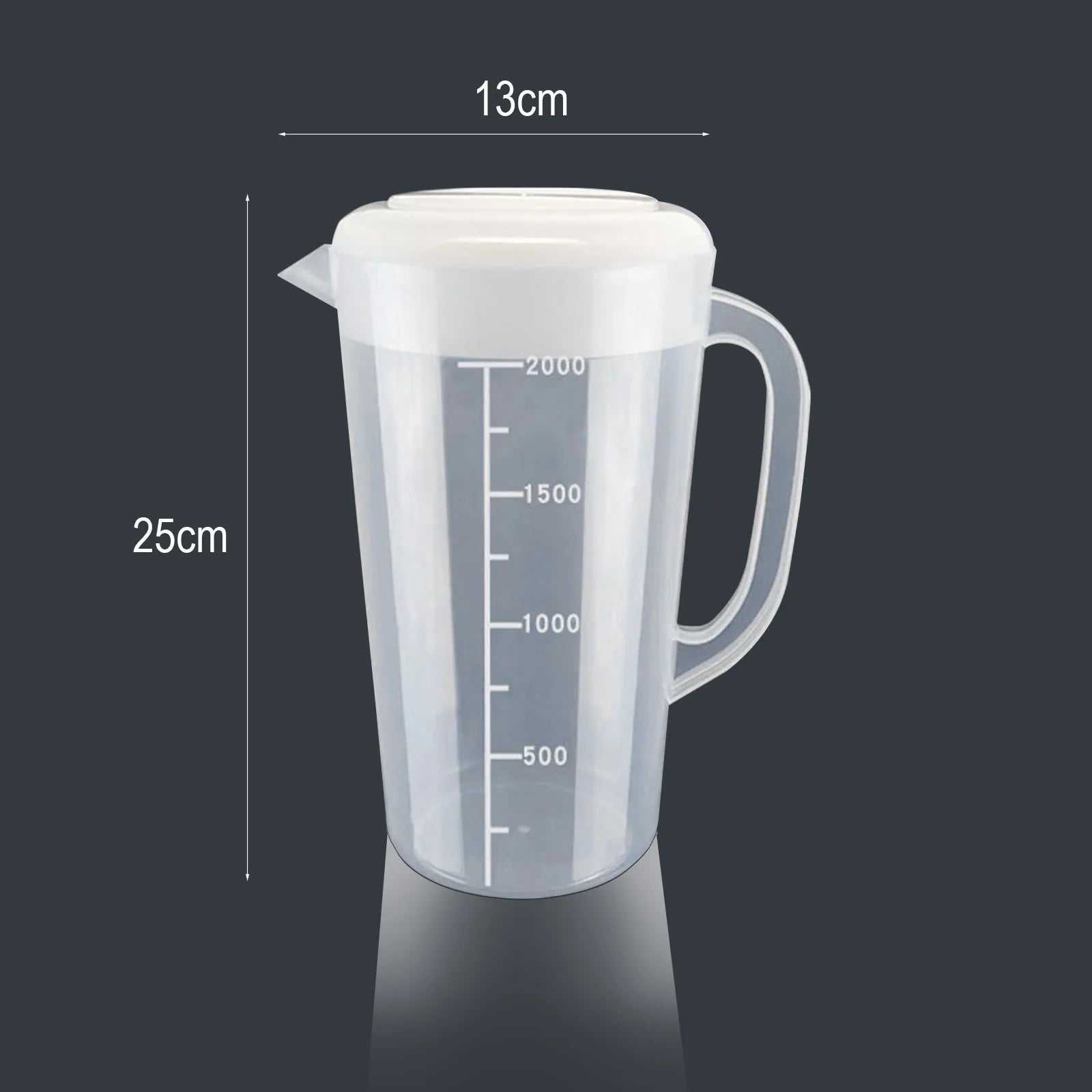 Plastic Waterkan met Maatschaal – Lekvrij, voor Warm & Koud
