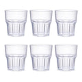 6 stuks heldere acryl wijnglazen – onbreekbare whiskeyglazen, shotglazen en cocktailbekers 35ml