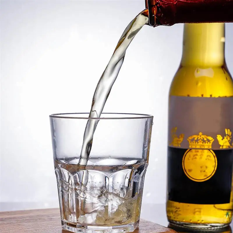 6 stuks heldere acryl wijnglazen – onbreekbare whiskeyglazen, shotglazen en cocktailbekers 35ml