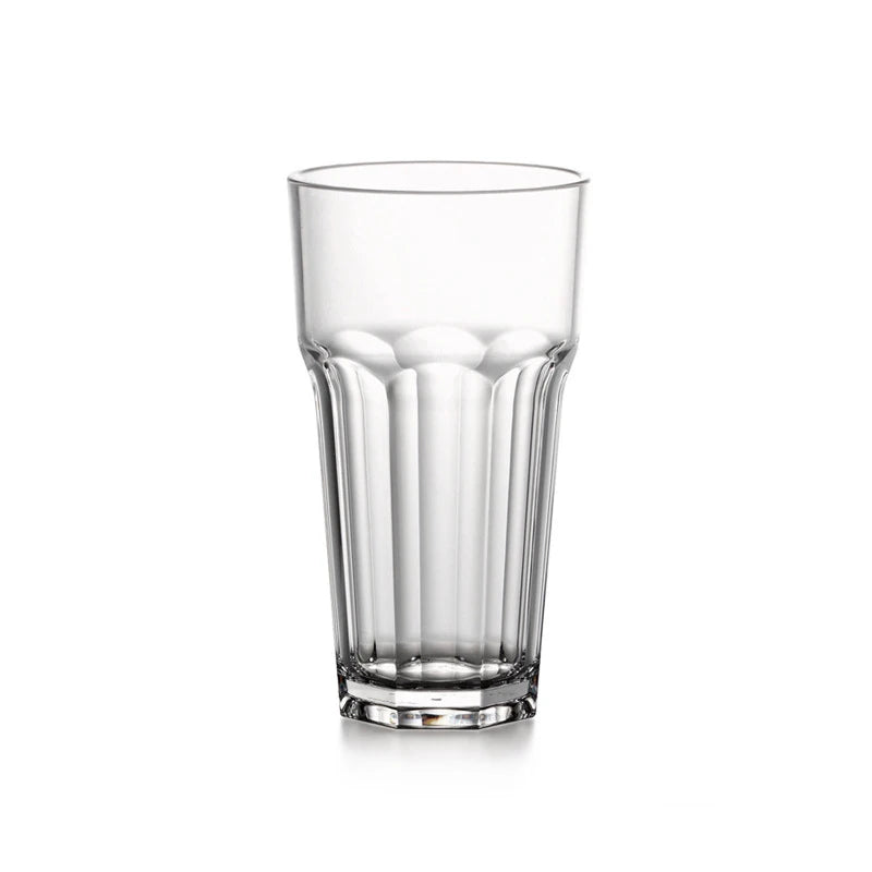 Acryl Bierbekers Achthoekig – Transparant, 290/380/560ml