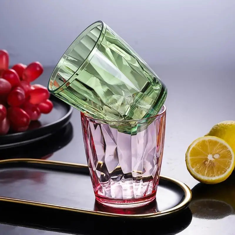 Onbreekbare Acryl Drinkbeker 490ml – Herbruikbaar & Vaatwasmachinebestendig